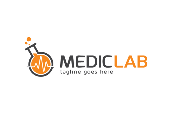 Medical Lab Logo Template ~ Logo Templates on Creative Market