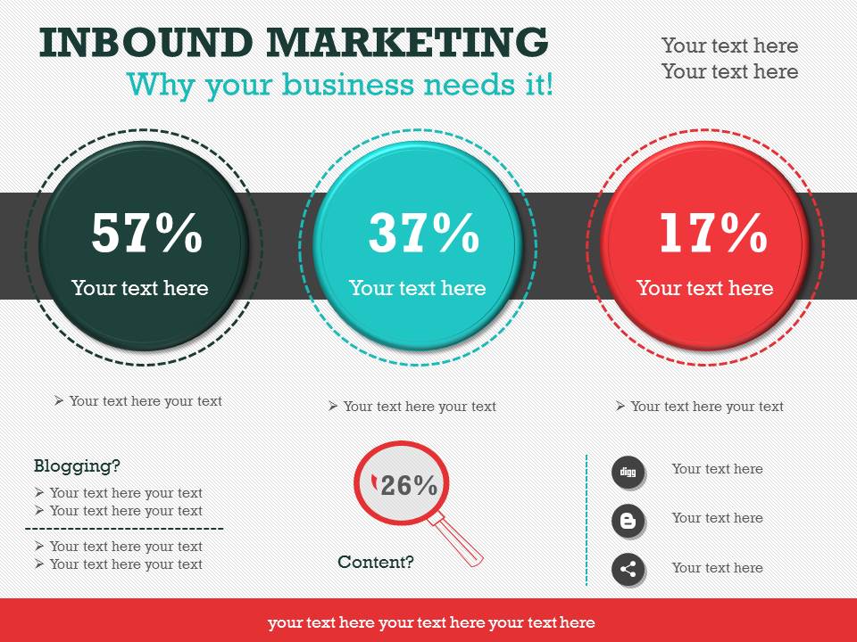 Inbound Marketing 1 Powerpoint Presentation Templates On Creative Market Inbound Marketing Caign Template
