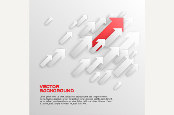 Vector Design Overlapping Arrows Vector Design Overlapping Arrows