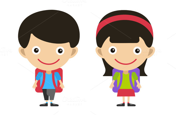 school boy and girl clipart - photo #28