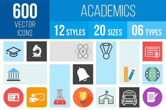 600 Academics Icons 600 Academics Icons