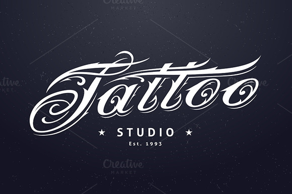 Tattoo Studio | Logo Template ~ Logo Templates on Creative Market