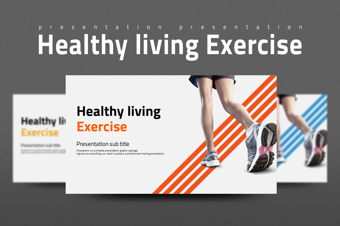 presentation on exercise and healthy habits