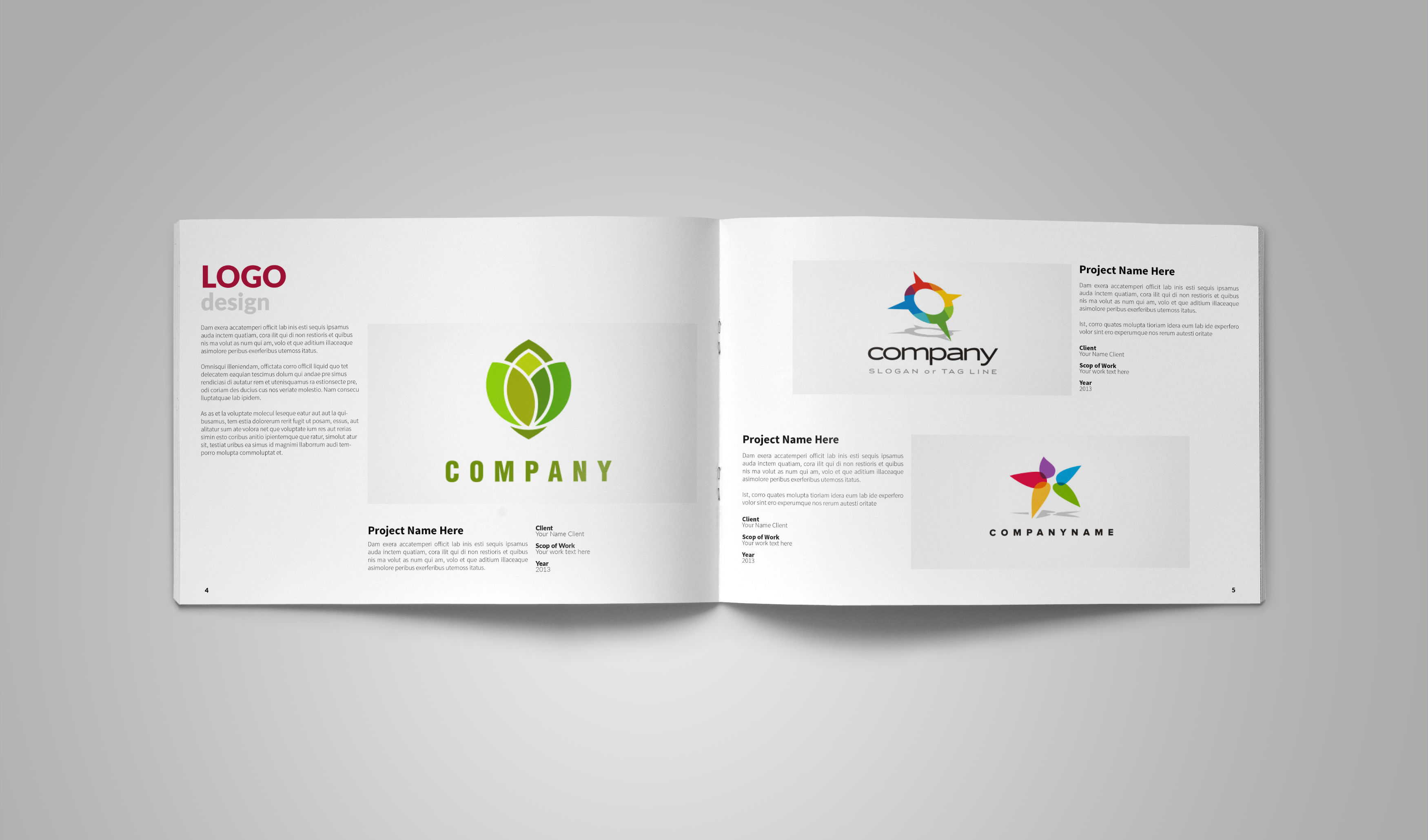graphic design portfolio pdf samples