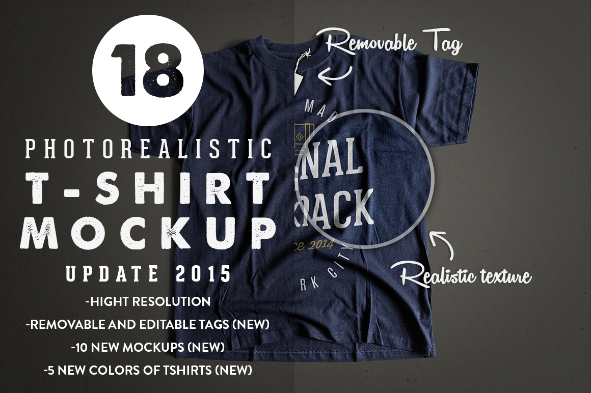 photorealistic mockups t-shirt 2 Shirt on Mockup Photorealistic Product T 2 Mockups ~