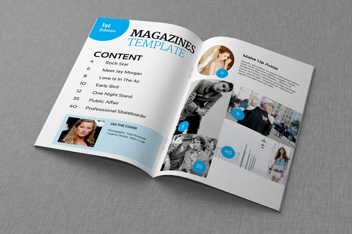 Indesign Multipurpose Magazine Vol3 ~ Magazine Templates on Creative Market