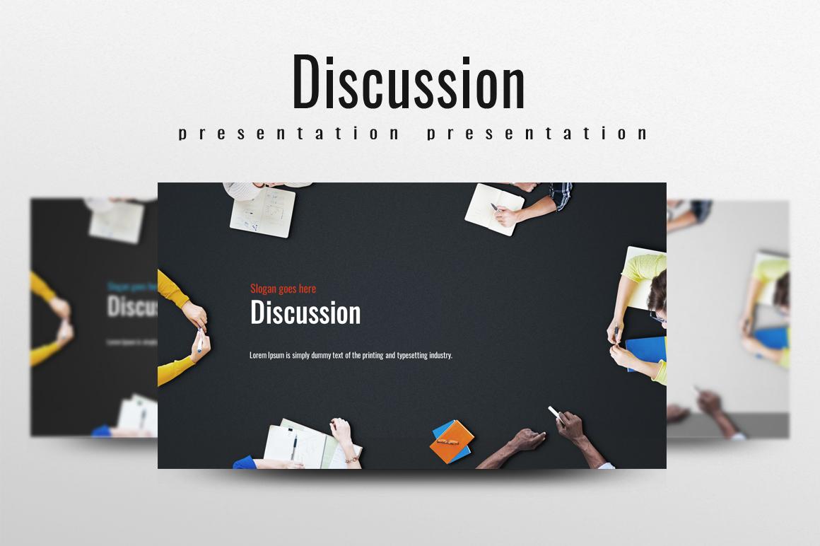 Discussion ~ Presentation Templates on Creative Market