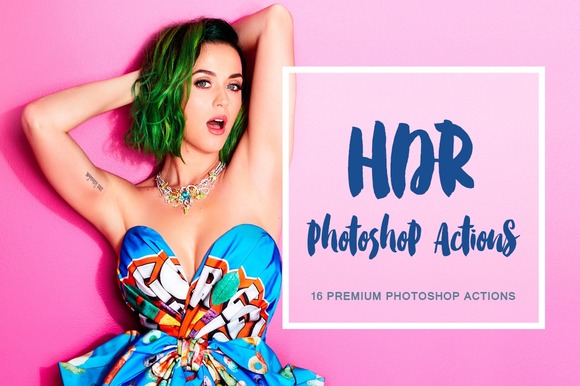 HDR Effect - Photoshop Actions - Actions