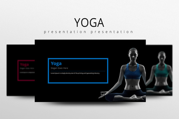 Yoga ~ Presentation Templates on Creative Market