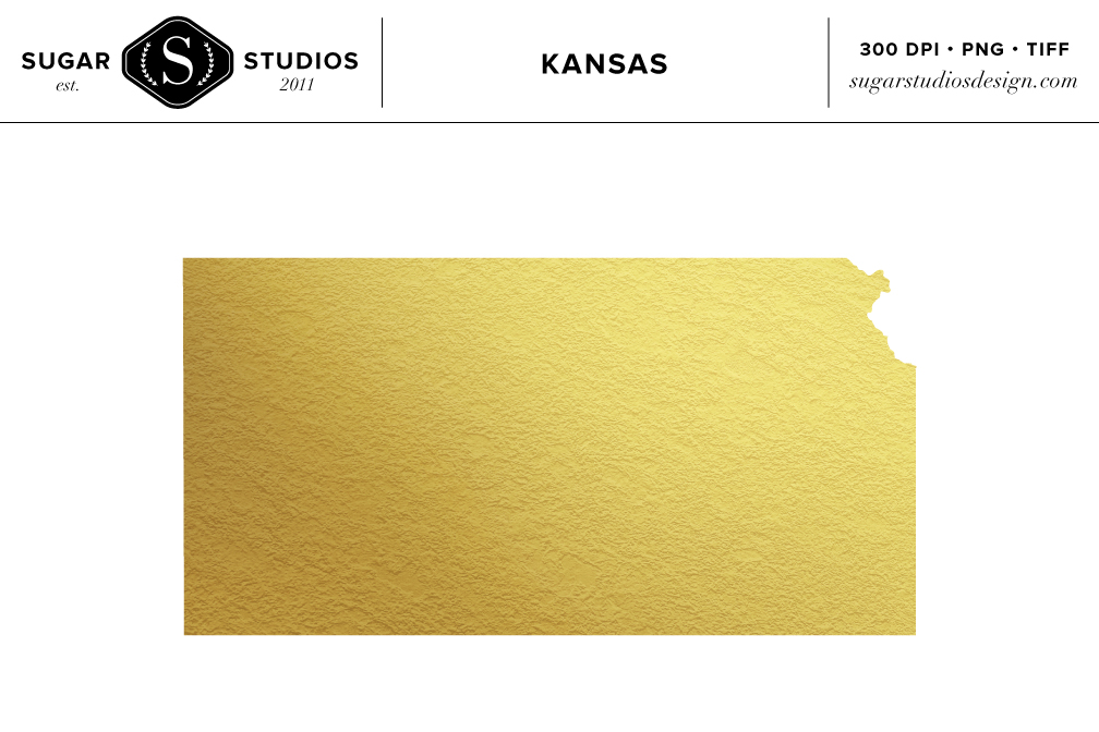 themes modern tumblr Market Kansas State Clip Objects Art Gold Foil Creative ~ on