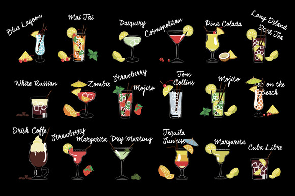 Different Drinks And Cocktails Different Drinks And Cocktails