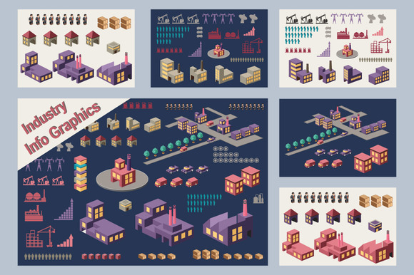 Set Of Infographics Set Of Infographics