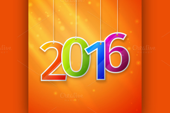 New Style New Year Wallpaper » Designtube - Creative Design Content