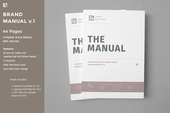 Brand Manual Templates On Creative Market