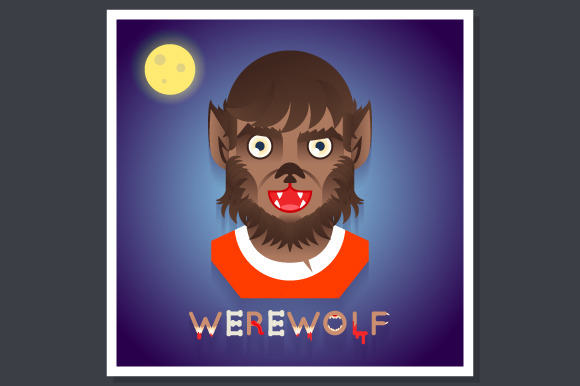 Halloween Party Werewolf Poster Halloween Party Werewolf Poster