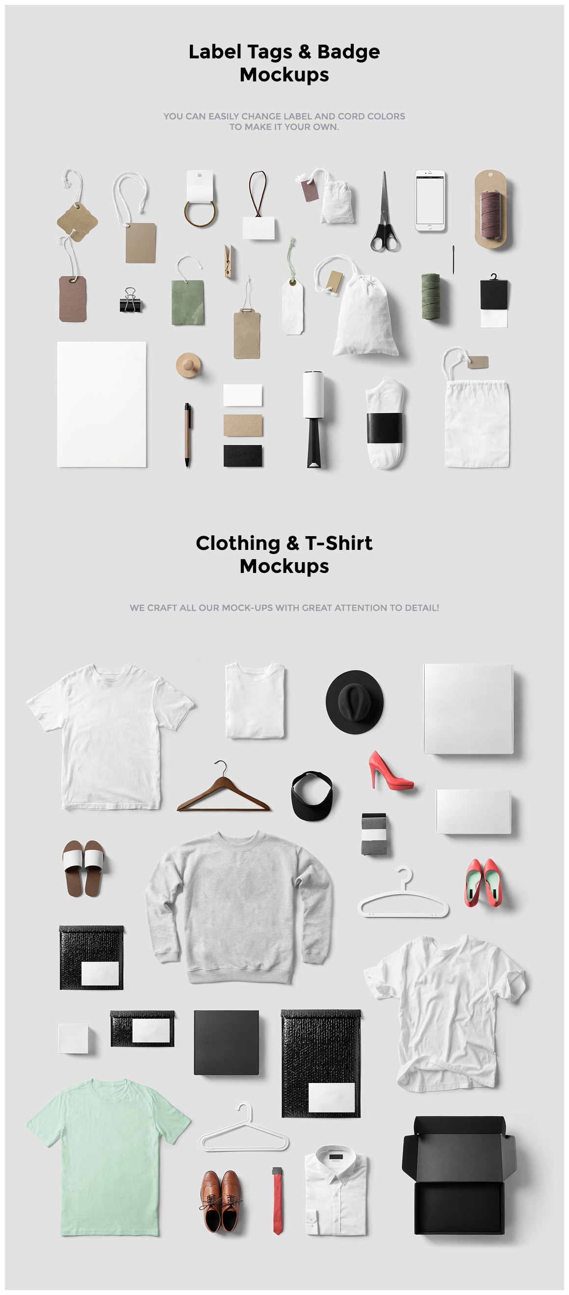 Download Clothing / Fashion / T-Shirt Mockup ~ Product Mockups on Creative Market