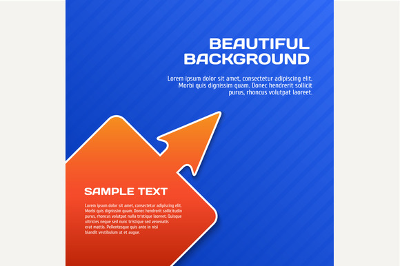 Abstract 3D Background With Arrow Abstract 3D Background With Arrow
