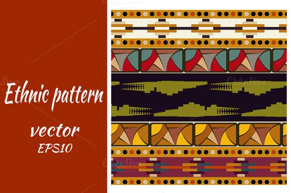 Vector Pattern With Crocodile Vector Pattern With Crocodile
