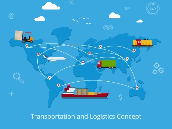 Logistics And Transportation Concept Logistics And Transportation Concept