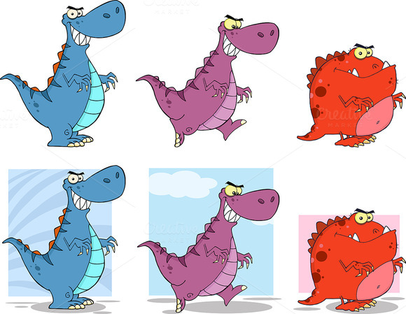 Dinosaur Characters Collection 2 Dinosaur Characters Collection 2