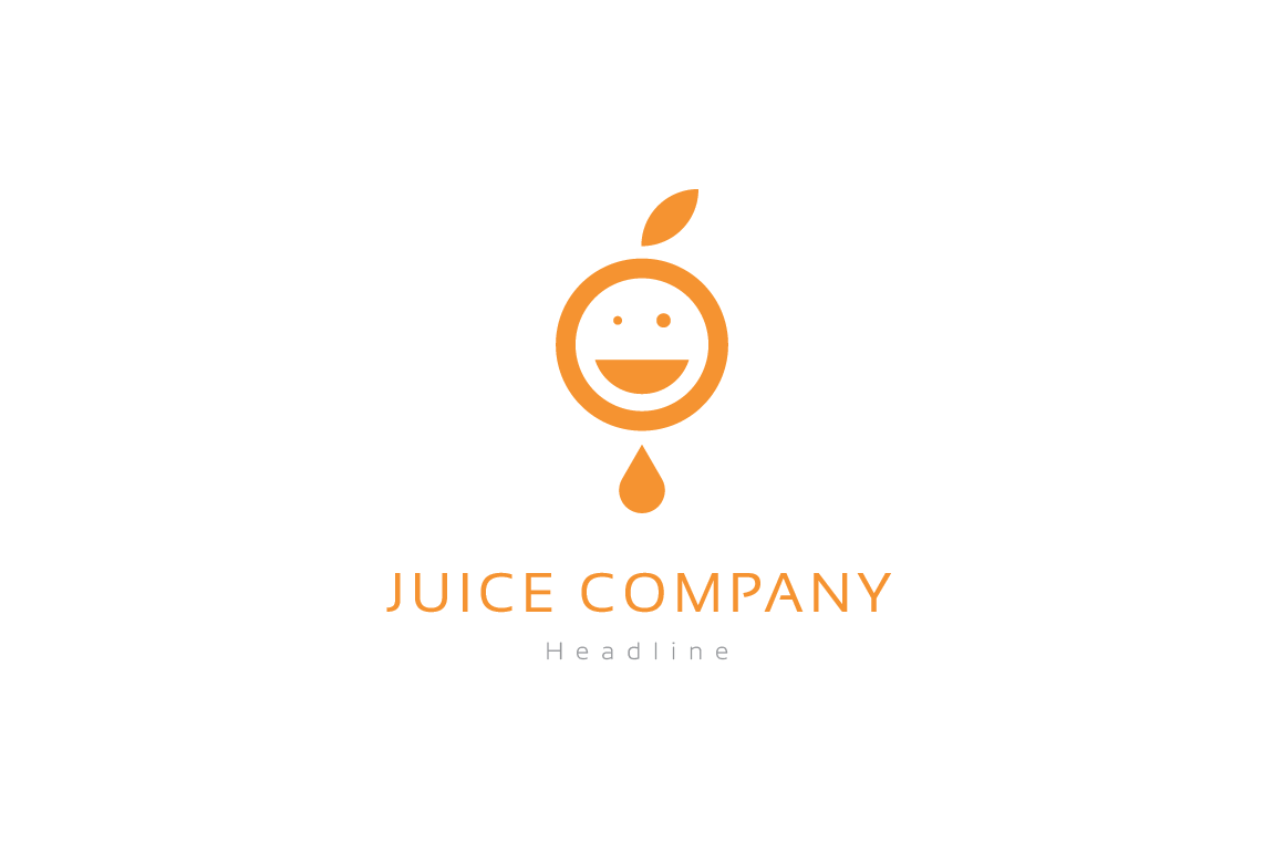 Juice company logo. Logo Templates on Creative Market