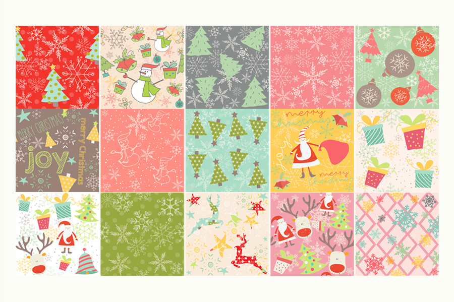 Christmas Seamless Patterns ~ Patterns on Creative Market