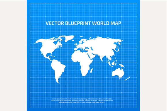 Blueprint World Map