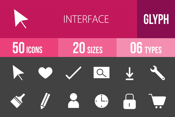 50 Interface Glyph Inverted Icons 50 Interface Glyph Inverted Icons