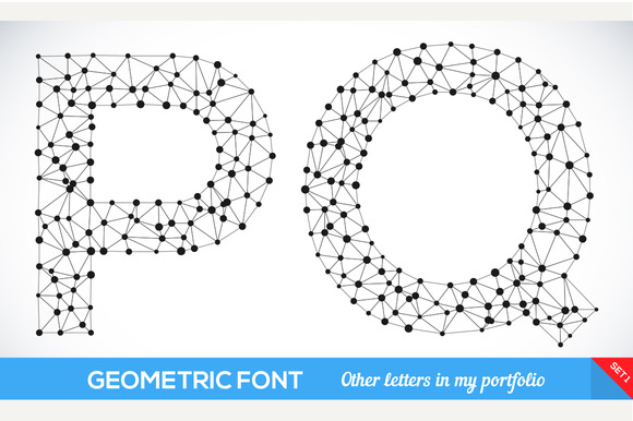 Geometric Type Font