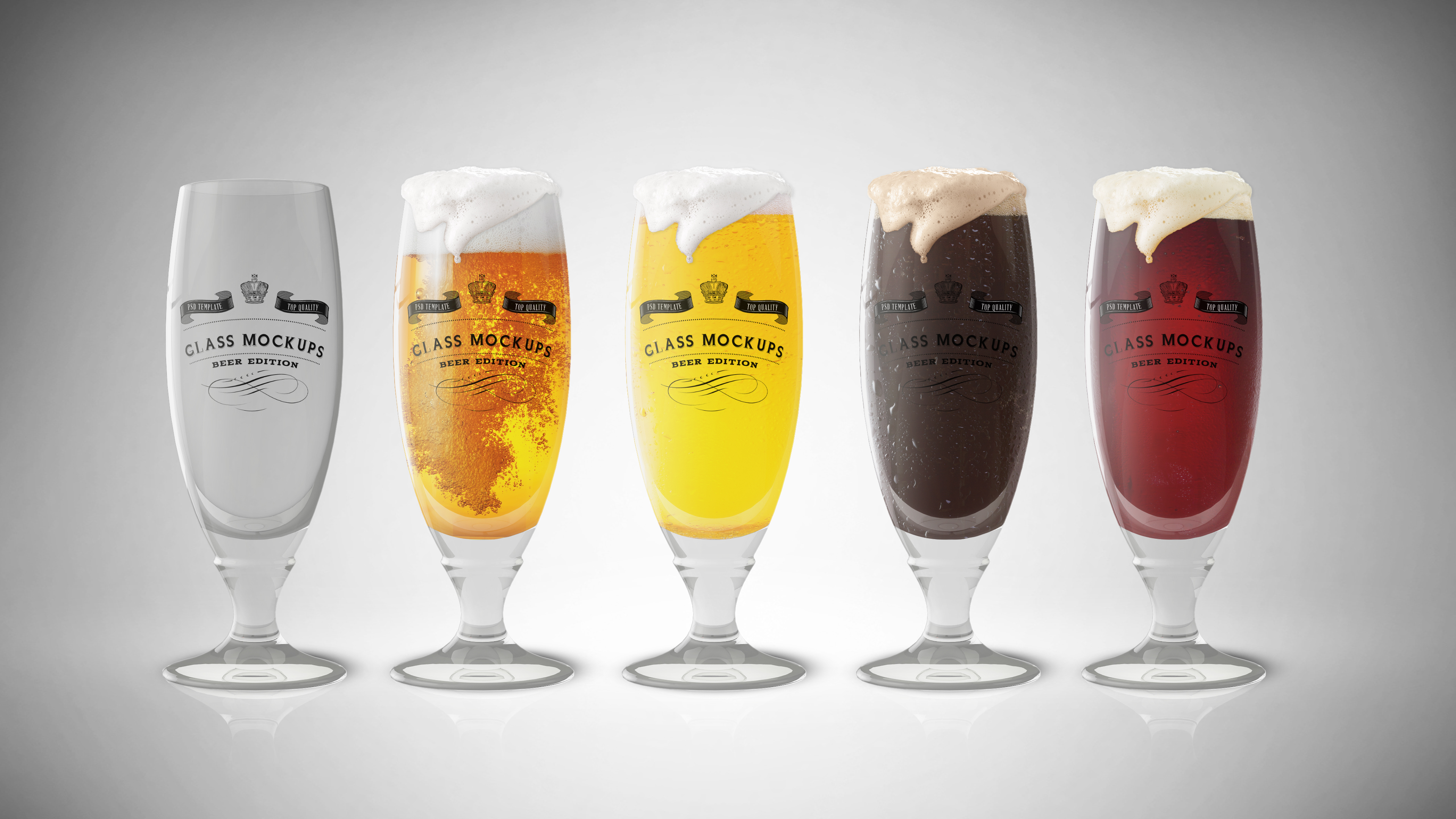 Download Glass Mockup - Beer Glass Mockup 6 ~ Product Mockups on Creative Market