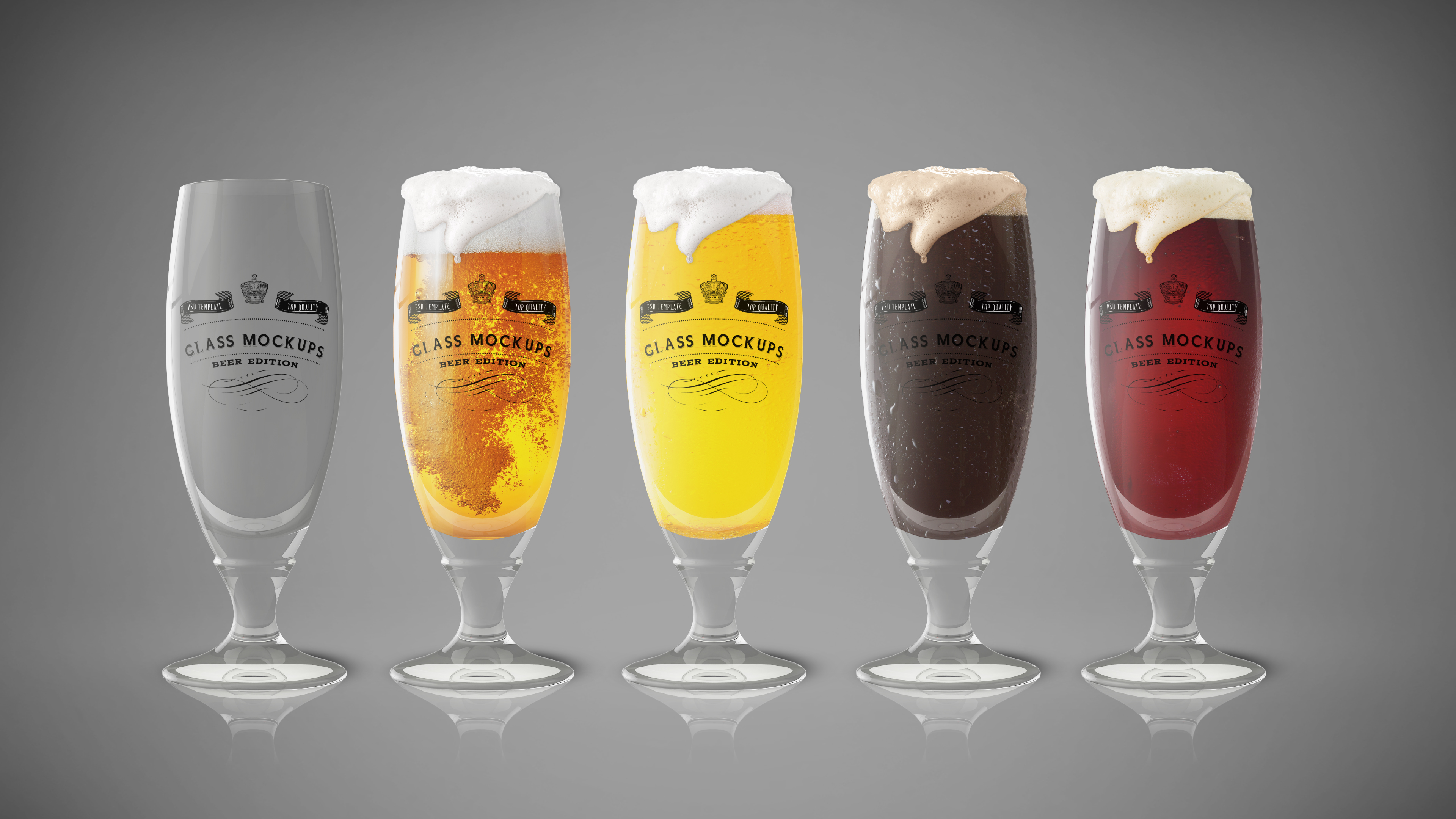 Download Glass Mockup - Beer Glass Mockup 6 ~ Product Mockups on Creative Market