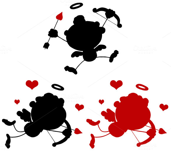 Cupid Silhouettes Collection 1 Cupid Silhouettes Collection 1