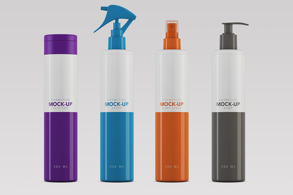 Cosmetics Packaging Mock-up 300ml Cosmetics Packaging Mock-up 300ml