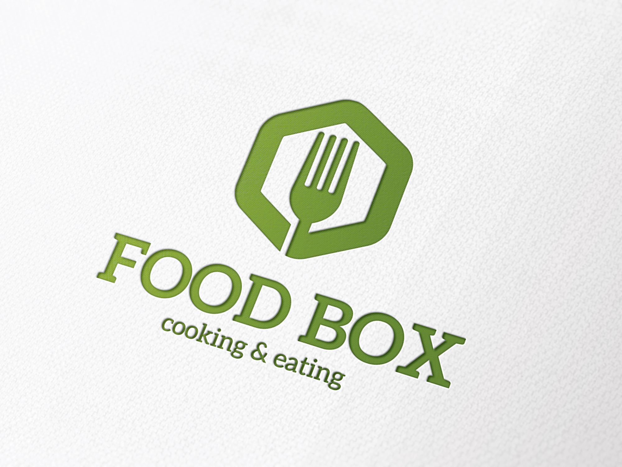 Food Box Logo Templates on Creative Market