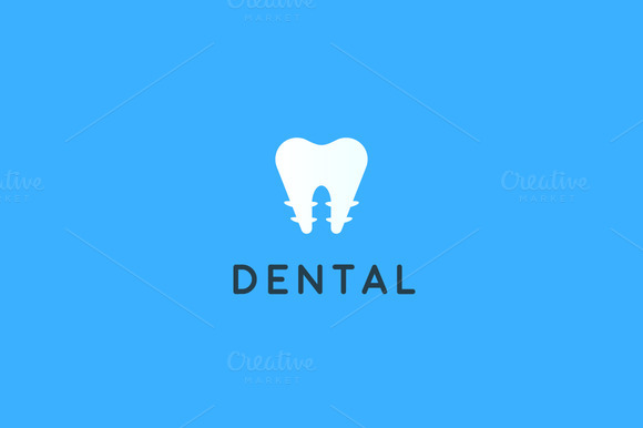Tooth Dental Clinic Logotype Tooth Dental Clinic Logotype