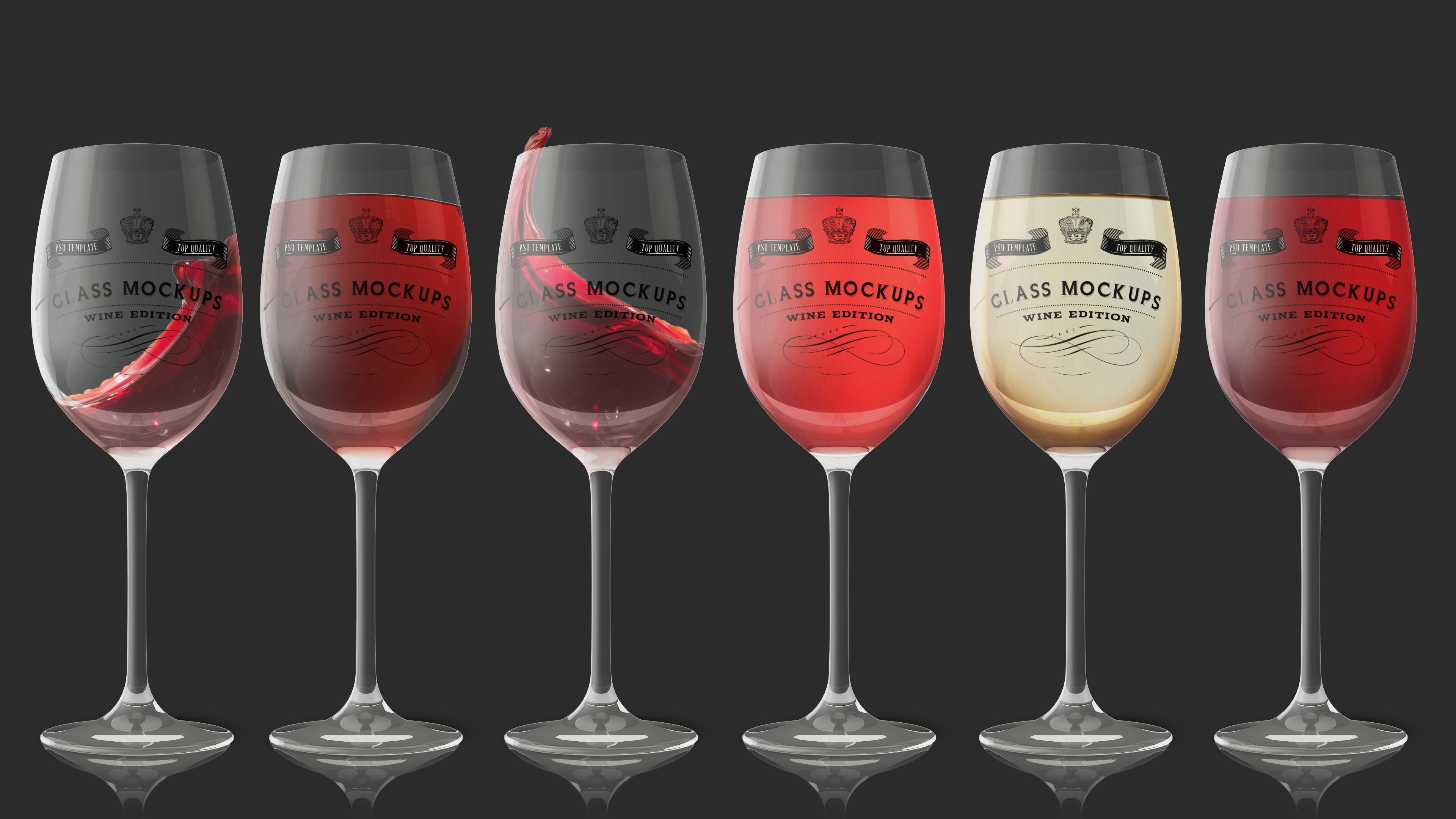 Download Glass Mockup - Wine Glass Mockup 9 ~ Product Mockups on ...