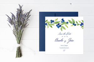 Blueberry Wedding Collection