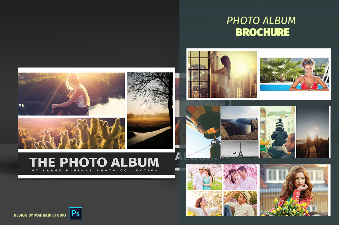 Multipurpose Photo Album Catalog Brochure Templates on Creative Market