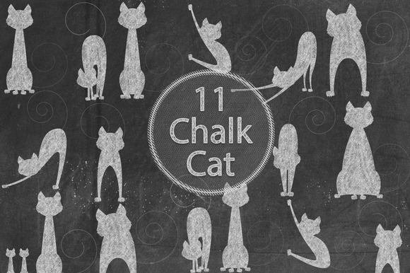 Chalk Cats Chalk Cats