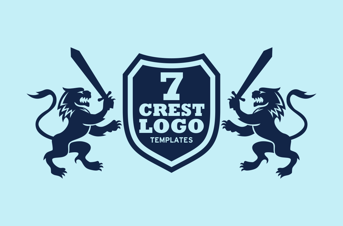 Crest Logo Templates Logo Templates on Creative Market
