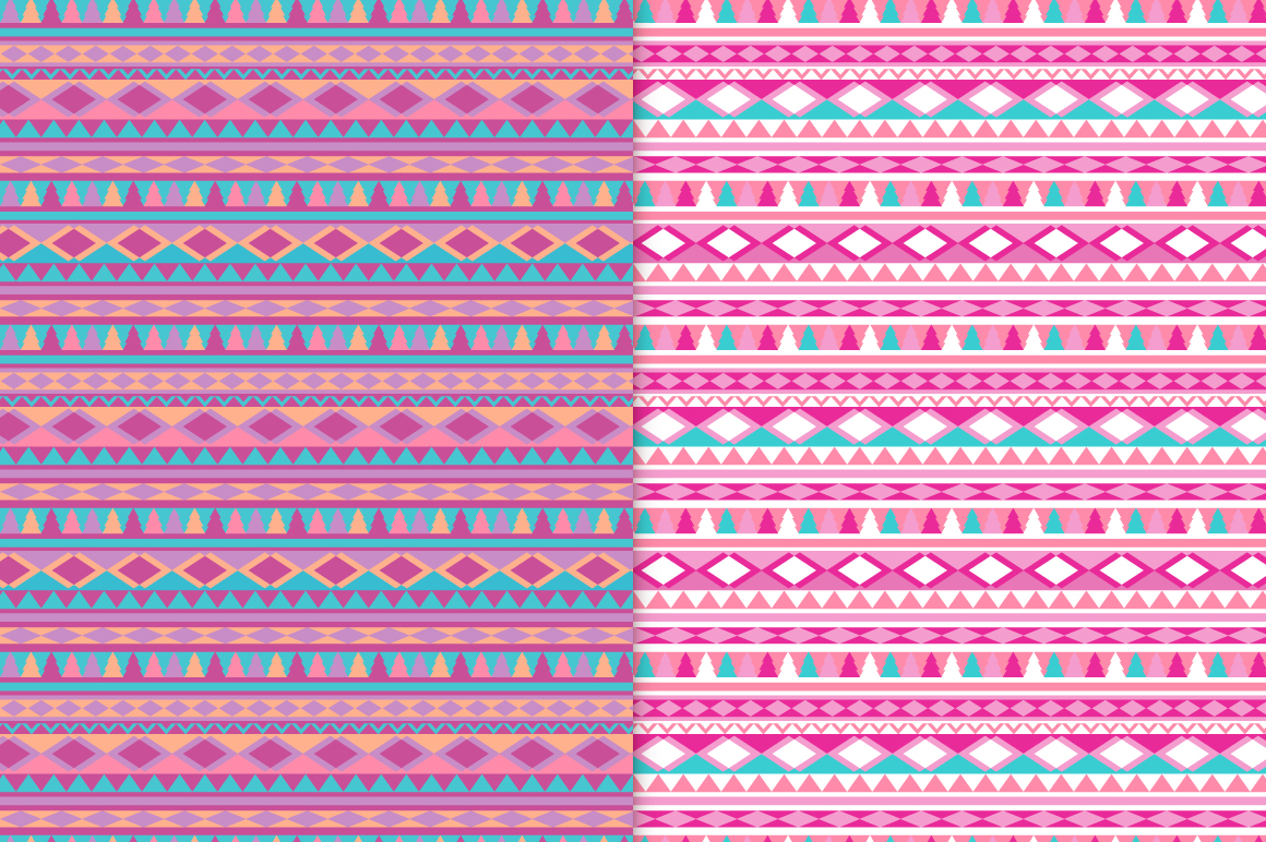 Boho stripes patterns ~ Patterns on Creative Market