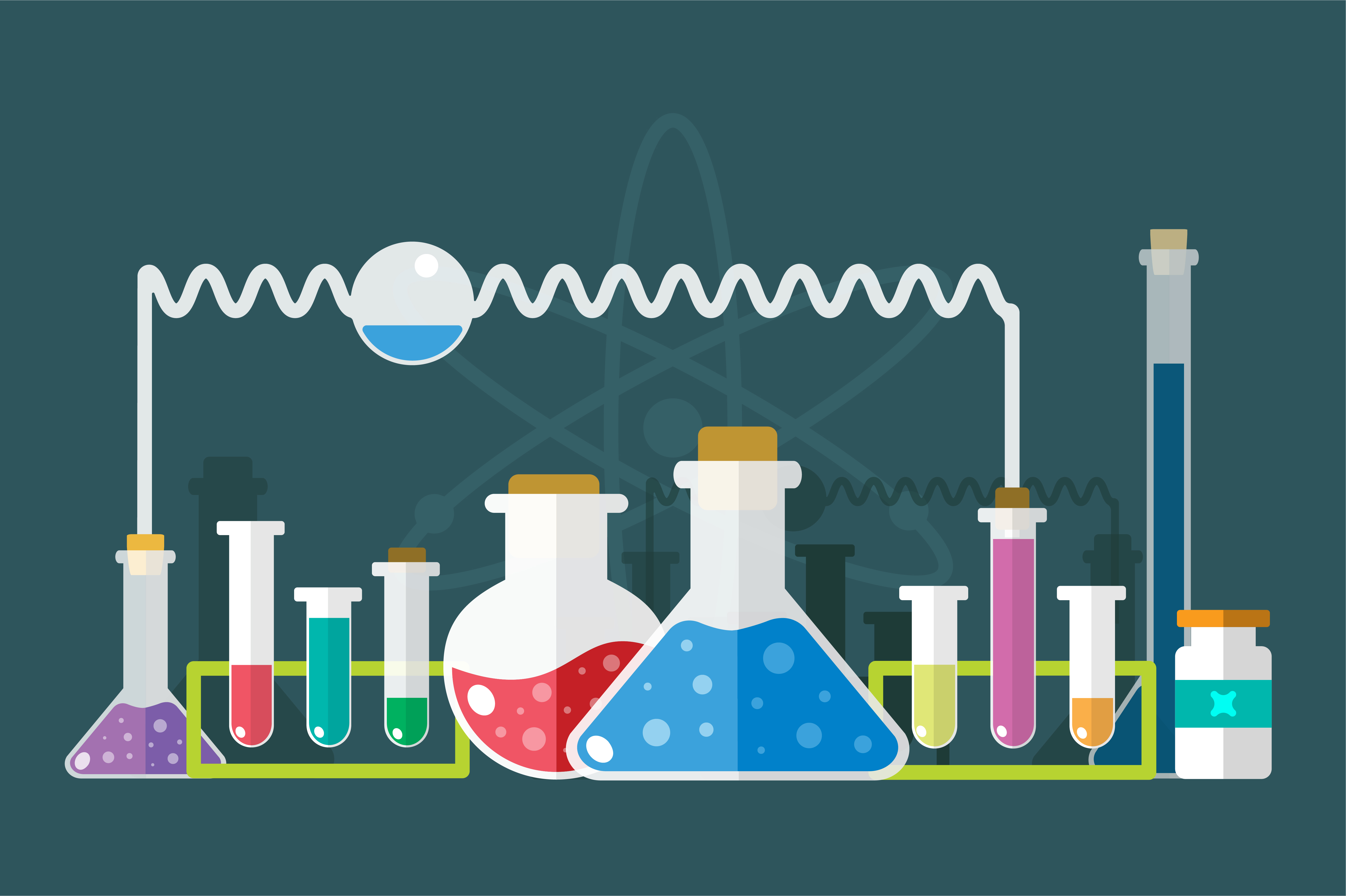 Science Lab Flask Icons Vector Objects On Creative Market