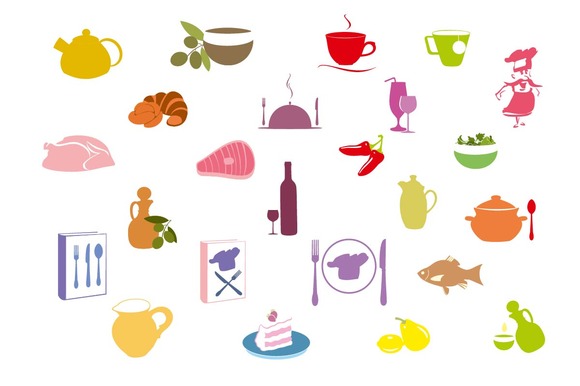 Kitchen And Cooking Icons Kitchen And Cooking Icons