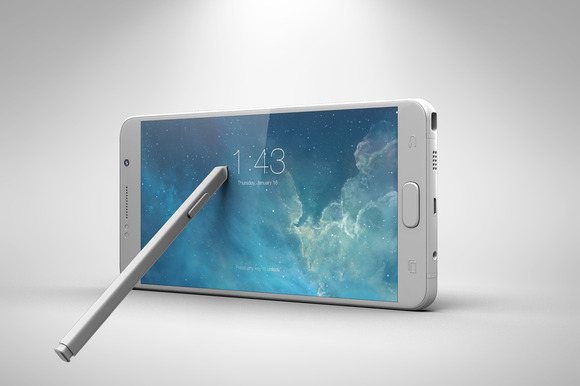Samsung Galaxy Note 5 16 Pen MockUp Samsung Galaxy Note 5 16 Pen MockUp