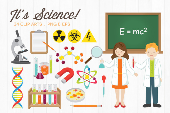 Science Clip Art ~ Illustrations on Creative Market