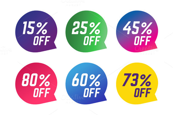 Sale Off Vector Tags Sale Stickers Sale Off Vector Tags Sale Stickers