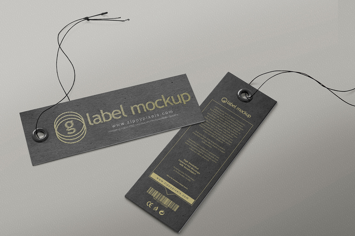 Apparel Label & Tag Mockups Vol. 1 ~ Product Mockups on Creative Market