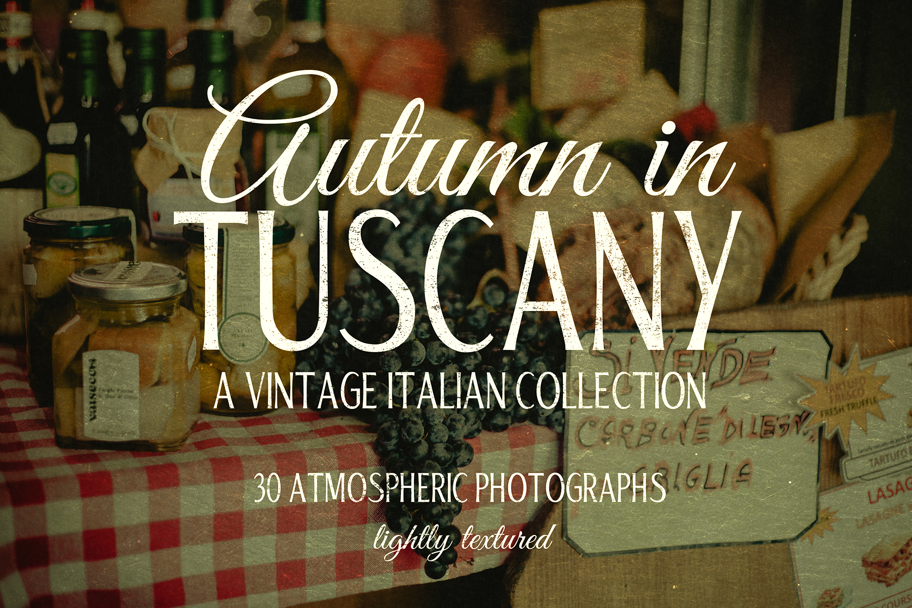 AUTUMN in TUSCANY Collection ~ Web Elements on Creative Market