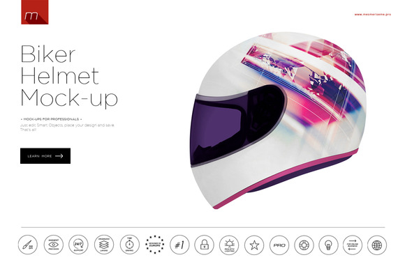 Download Helmet Mockup Psd Free Designtube Creative Design Content