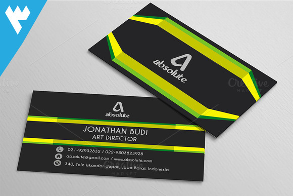Modern Creative Line Business Card Modern Creative Line Business Card